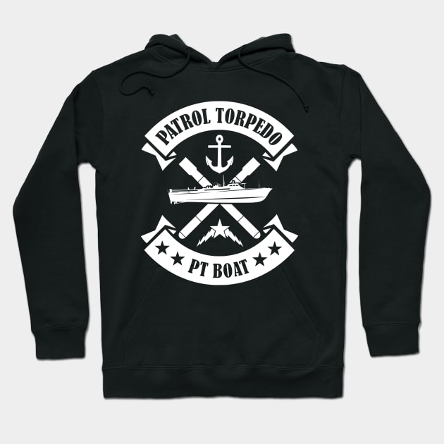 Patrol Torpedo PT Boat Hoodie by TCP